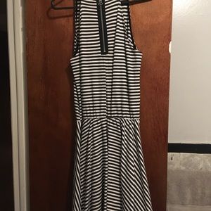 Striped flowy dress